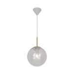 Nordlux Chisell 25 Pendelleuchte Metall und Glas Kupfer | Geeignet für E27
