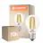 Mehrfachpackung 10x Ledvance Classic LED E27 Birne Fadenlampe Klar 11W 1521lm - 827 Extra Warmweiß | Ersatz Für 100W